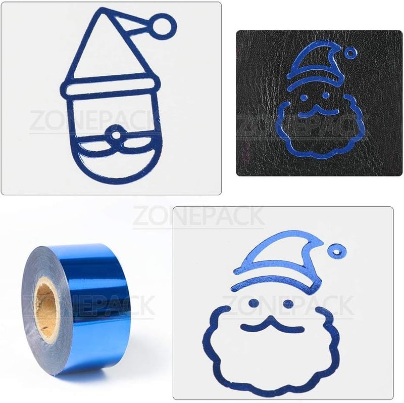 ZONEPACK Hot Stamping Foil Paper Colorful (Blue) - Image 2